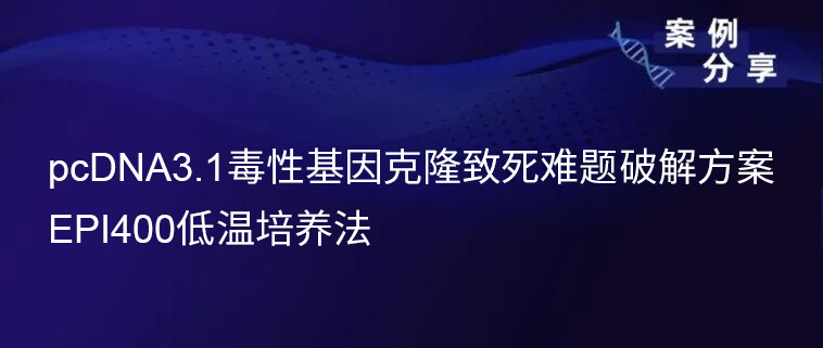实战案例:攻克隐性毒性片段克隆致死难题